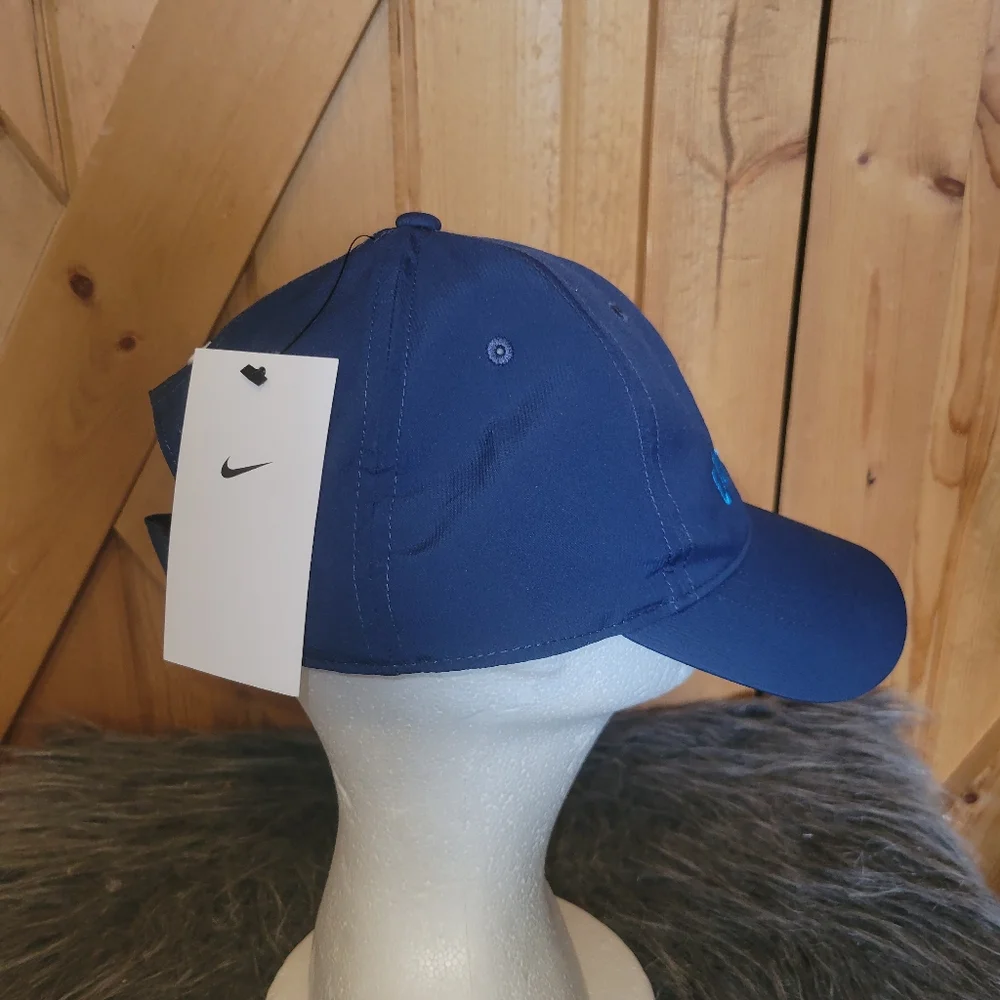 Nike Golf Legacy91 Custom Smucker’s Uncrustables Dri-FIT Hat Navy Blue Nwt